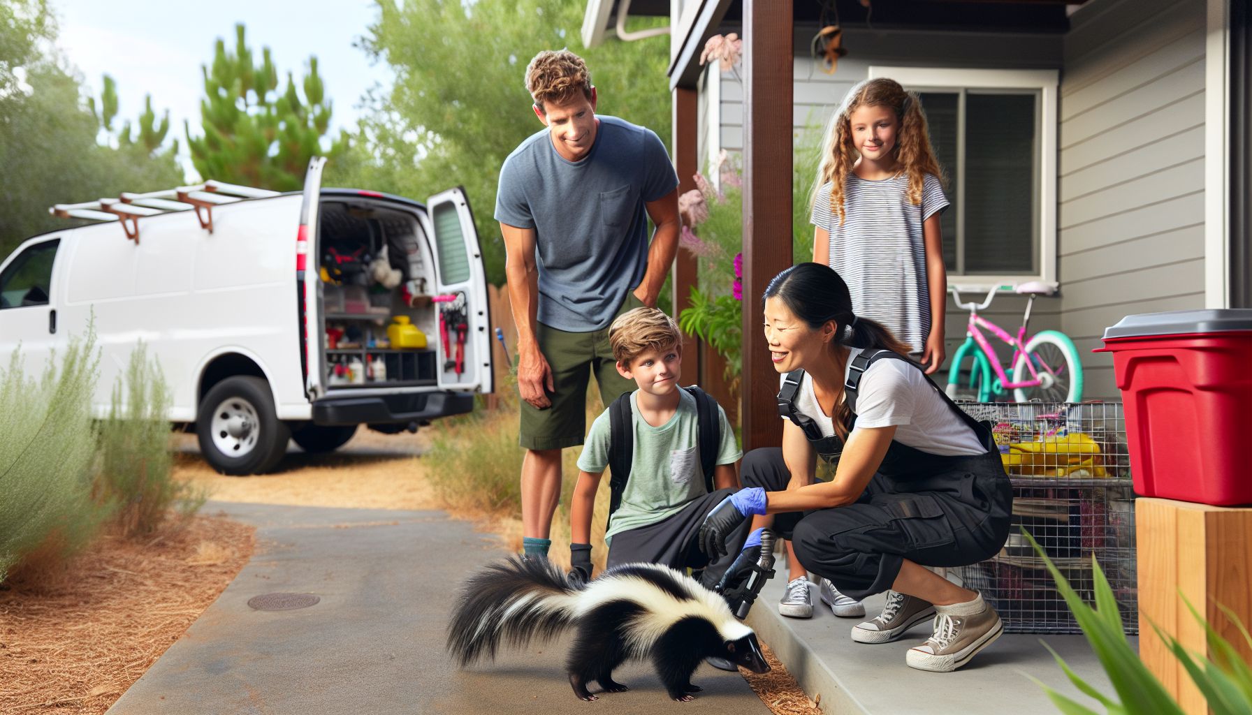 Image of a skunk